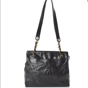 💯 Vintage Chanel Lambskin Tote ❌sold ❌